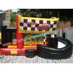 Car Airflow Commercial Bouncy Castles , 0.55 mm Mini Waterproof Jumper Bouncer for sale