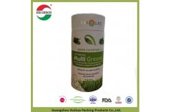 China food grade kraft paper / cardboard Paper tube packaging with embossing / glossy surface supplier