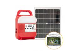 China Rechargeable Portable LED Solar Emergency Lamp Home Garden Camping 1.6A supplier
