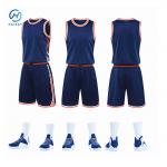 Regular Fit Athletic Style Custom Sublimated Basketball Uniforms for Men