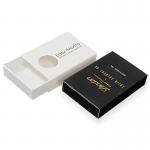 Recycled Rigid Small Paper Box Packaging UV Finish Custom Slide Box Packaging for sale
