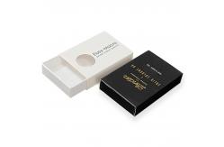 China Personalised Black White Paper Match Style Drawer Gift Box Packaging Custom Matches Box supplier