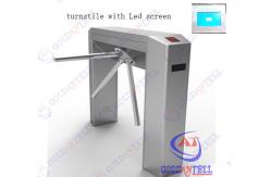 China CE Certificated ESD RFID Intelligent half height turnstile Access Control supplier