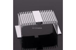China Standad LED Aluminium Profile Cool Down Quickly Square Shape With Cover Profile supplier