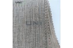 China Soft Woven Wool Light Hair Bow Interlining Canvas Fabric For Garment Overcoat supplier