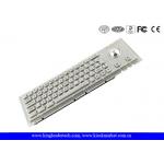 Cherry Key Switch Kiosk Rugged Trackball Keyboard IP65 Panel Mounting