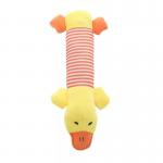 Pet Dog Cat Plush Voice Toy Bite Resistant Teddy Dog Chew Chew Toy