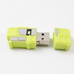 PVC Material Made By Customzied Shape USB Flash Drives 2.0 3.0 Metal Flash Type for sale
