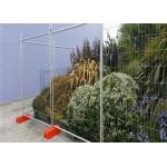 Australia Standard Galvanized Temporary Mesh Fence Movable With PVC Feet