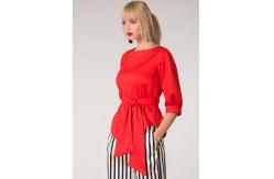 China Puff Sleeve Blouse Designs For Women supplier