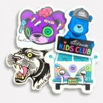 Waterproof Die Cut Vinyl Stickers CMYK Color Printing Custom Brand Logo for sale