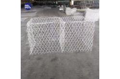 China 60*80mm Gabion Baskets Galvanized Zinc Coated Hexagonal Gabion Wire Mesh supplier