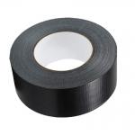 Heavy Duty Black Cloth Duct Tape High Viscosity No Residue Matte Non Reflective for sale