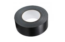 China Heavy Duty Black Cloth Duct Tape High Viscosity No Residue Matte Non Reflective supplier