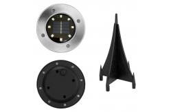 China 5W Solar Powered LED Garden Lights IP44 Rechargeable 8 LED supplier