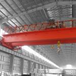 25T Span 25M Workshop Lifting Slab A5 Double Girder Overhead Crane for sale