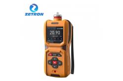 China 2.5 Inch IP67 Portable Multi Gas Monitor Zetron MS600 Humanized supplier
