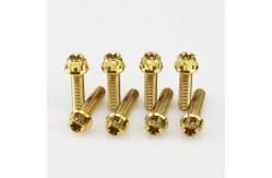 China Titanium flange bolt with 6 Points for Automobile and Race Motorcycle supplier
