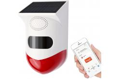China Wifi Home Security Solar Powered House Alarm Wireless Burglar Intruder Alarm supplier