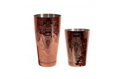 China 18/8 Stainless Steel Homeware Bar Set Etching 7 Pieces Baroque Style supplier
