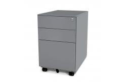 China Fully Assembled Including Casters Slim Vertical File Cabinet supplier