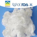 Medical Bleached Raw Cotton Wool Odorless With 13 - 16mm Fiber Length for sale