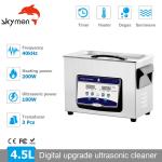 4.5L 90W Benchtop Ultrasonic washer 1mm Tank For Dental Instruments for sale