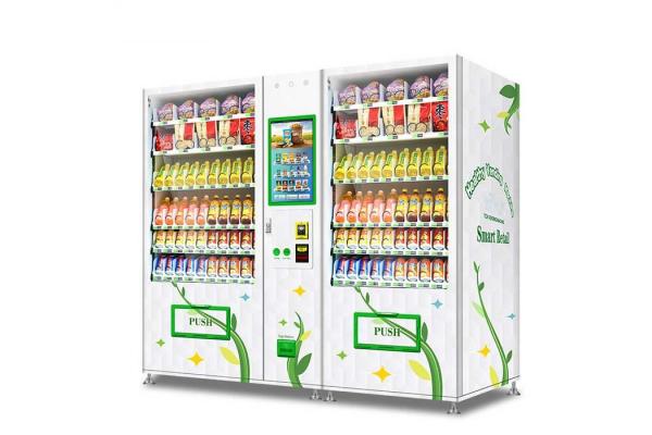 ADA Standard Smart Vending Machine Snack Beverage With Elevator System