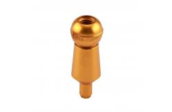 China Custom CNC Turned Parts Brass Anodized Aluminum High Precision CNC Lathe Part supplier