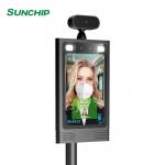 3D Biometric Rk3288 Face Recognition Thermometer Terminal For Office Building for sale