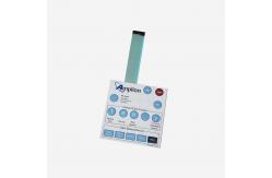 China DC 12V Membrane Switch Assembly With White Blue Green Backlighting OEM supplier