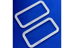China Frosted Transparent Clear Quartz Glass Products Ring supplier