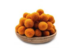 China Handmade 2cm Felt Fabric Crafts Ball For Party Garland supplier