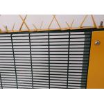 Square Post Powder Coated Anti Climb Security Fencing for sale