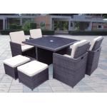 Outdoor furniture wicker dinning table--9064 for sale
