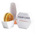 Customized Logo Burger Box Biodegradable Fast Food Takeout Food Box for sale