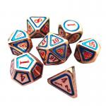 DND RPG Solid Metal Dice Suits Electro Swimming Technology Wandering Earth for sale