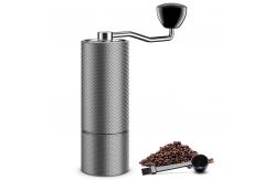 China Quiet Conical Burr Manual Coffee Grinder Aluminium Alloy Stainless Steel 25g Carry Easily supplier