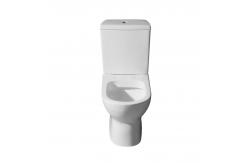 China 3L 6L Flowrate Two Piece Dual Flush Toilet White WC Bathroom Bidet supplier