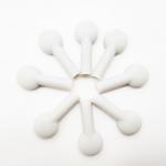 Reusable Grey EKG Accessories Adapter From Banana To Snap 10pcs Per Set for sale