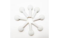 China Reusable Grey EKG Accessories Adapter From Banana To Snap 10pcs Per Set supplier