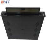 Integrated Motorized Monitor Lift With Brushed Aluminum Alloy Panel for sale