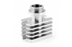 China Custom CNC Turning Service Aluminum Extrusion Cooling Pad Lap Joint Flange supplier