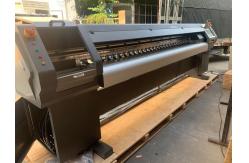China 240sqm/H Used Konica Solvent Printer , 3.2m Solvent Wide Format Printers supplier