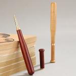 Creative Baseball Bat Wooden Ballpoint Pen Rosewood Maple Wood Gift Ball Pen for sale