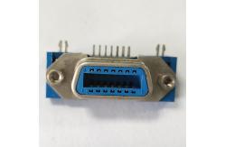 China Champ 14 Pin Centronic PCB Right Angle Female Connector Certified UL supplier