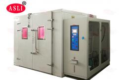 China Simulate UV Xenon Lamp Temperature Combined Accelerated Weathering Test Machine Walk In Room supplier
