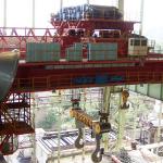 QDY 50/10T Double Girder Bridge Crane For Metallurgical Plant for sale