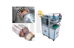 China Pneumatic Rotor Slot Wedge Inserting Machine / Automatic Coiling Machine supplier