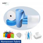 Pearl Pattern Spunlace Nonwoven Fabric Polyester / Viscose Eco Friendly for sale